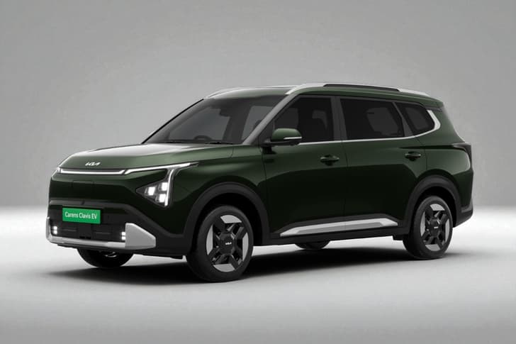 Kia Carens Clavis Ev Color Pewter Olive